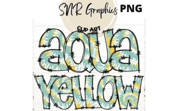 Aqua Yellow Tie Dye Doodle Letters: A Practical Evaluation