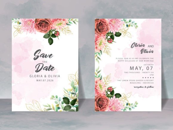 Beautiful Floral Wedding Invitation Card: A Guide to Customizable Elegance