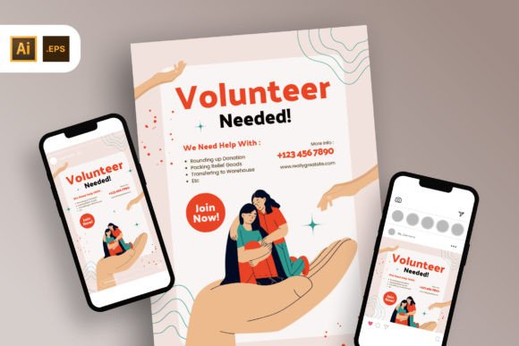 Beige Illustration Volunteer Needed: A Practical Guide to Effective Recruitment Design
