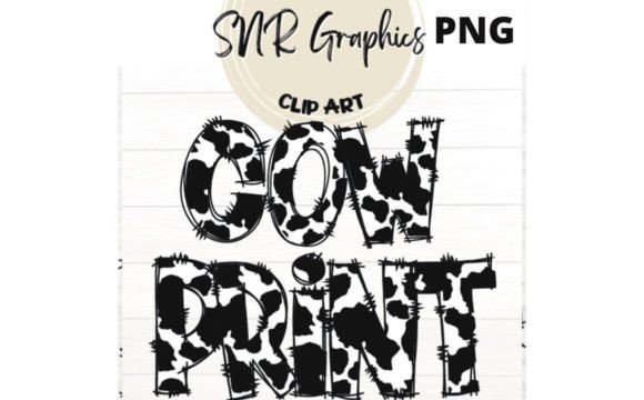 Cow Print Doodle Letters: A Practical Guide to Integrating Digital Alphabet Clipart into Creative Workflows