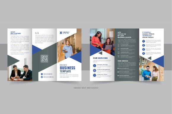 Elevating Corporate Identity with a Professional Business Trifold Brochure