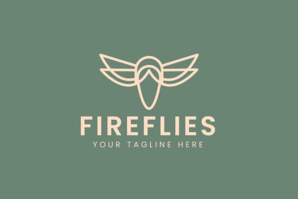 Fireflies Logo Vector Icon Illustration: A Versatile Design Asset for Modern Brands