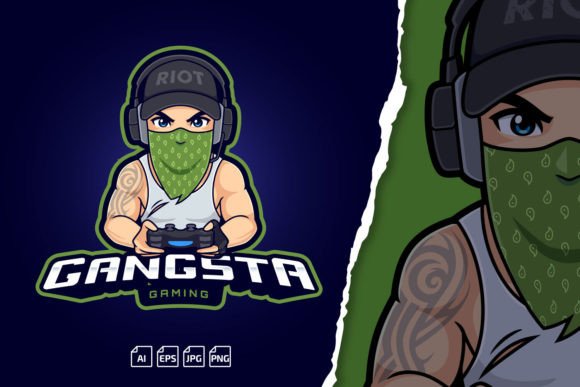 Gangster Gaming Esport Logo Template Evaluation