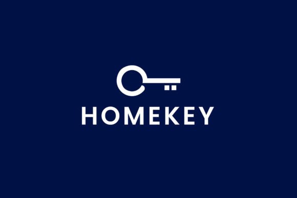 Home Key Logo Vector Icon Illustration