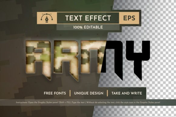 Mastering the Grange Army Editable Text Effect for Professional Typography