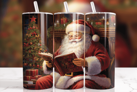 Mastering the Holiday Market: The Strategic Value of the Santa Reading Christmas Tumbler Wrap