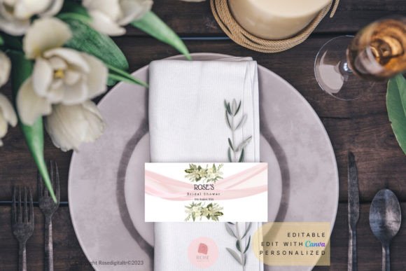 Mastering the Modern Wedding Aesthetic: The Strategic Value of Bridal Shower Napkin Rings and Digital Templates