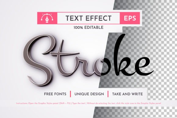 Realistic Stroke Editable Text Effect: A Practical Guide for Designers