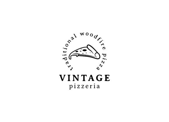 Slice Pizza Vintage Logo Design: A Versatile Asset for Modern Brands