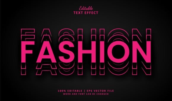 Text Effect Fashion: Elevating Brand Identity with Editable Style