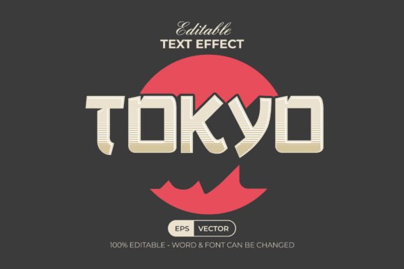 Tokyo Text Effect Long Shadow Style: A Modern Approach to Typography